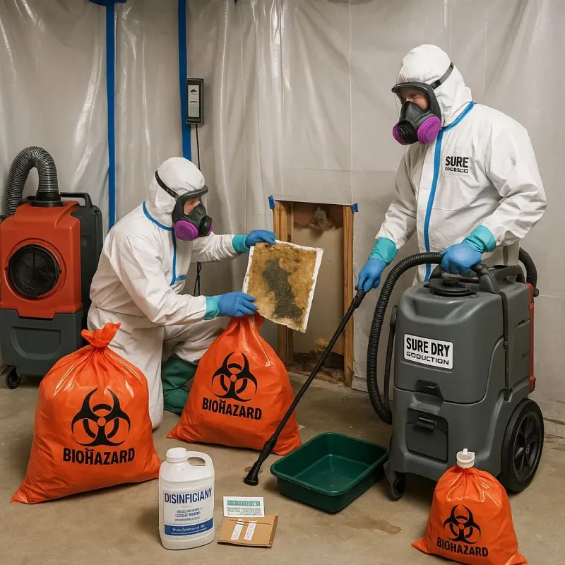 Contaminated Water Handling Protocols process in Julian, CA