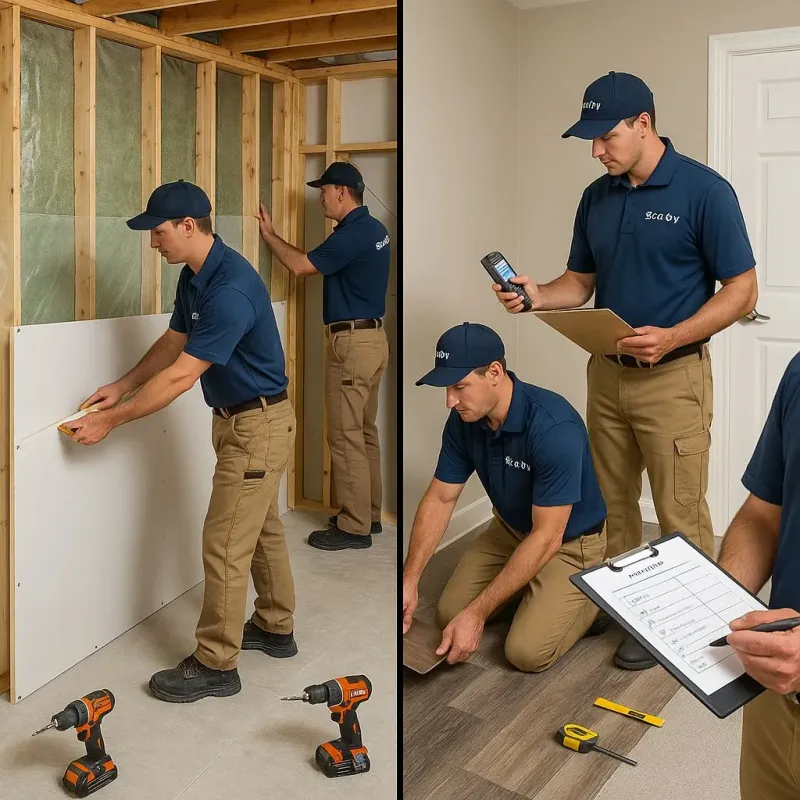 Repairs and Reconstruction process in Julian, CA